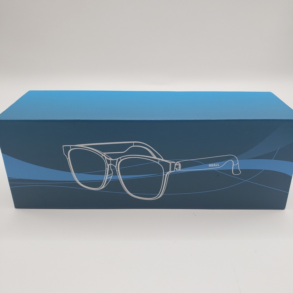 Hyundai HY-C8Pro Smart Glasses Eyeglasses Frame, True Wireless, White